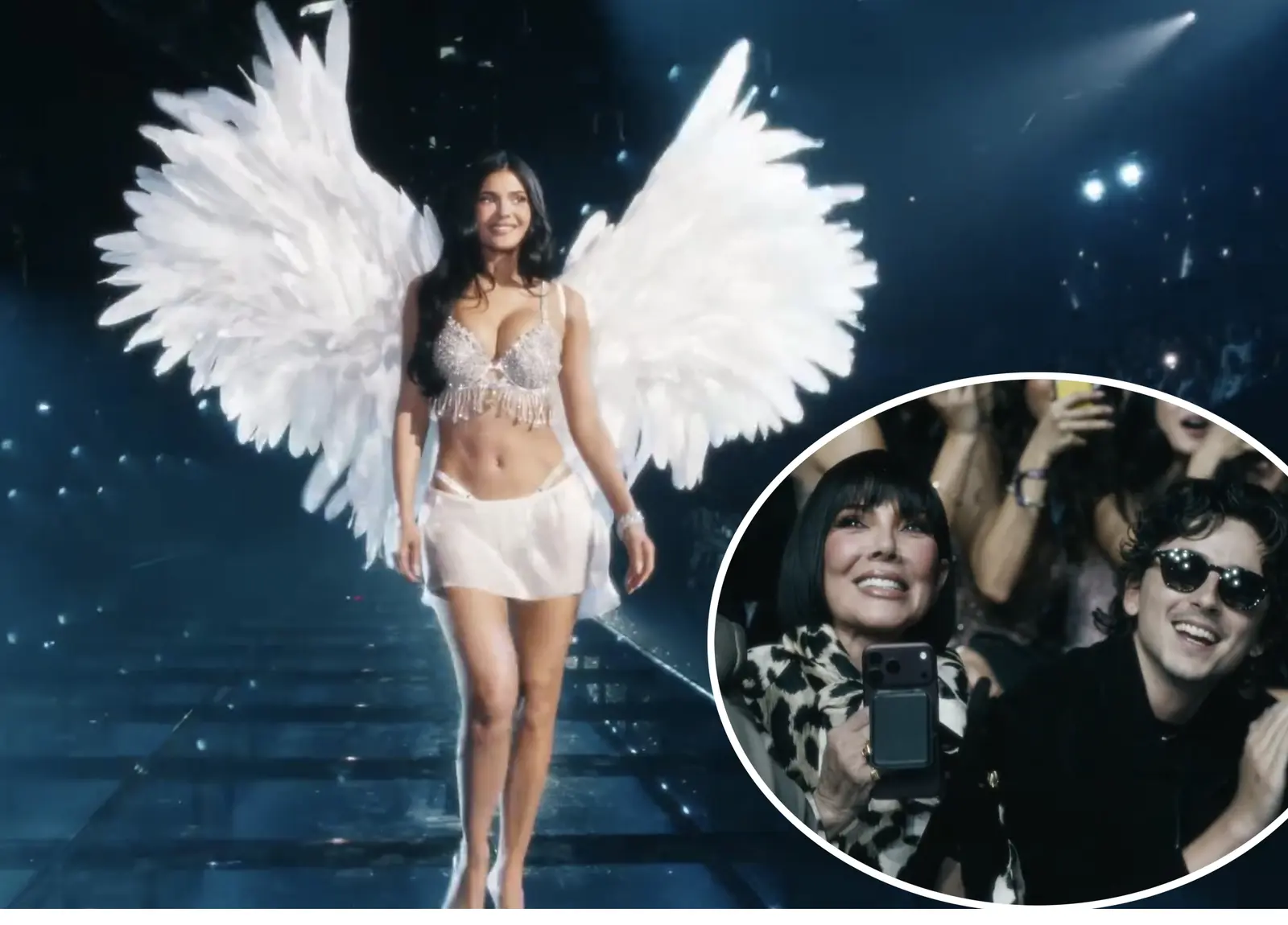 Kylie Jenner a strălucit în sustainingul de diamante de 50 de milioane de dolari la Victoria's Secret